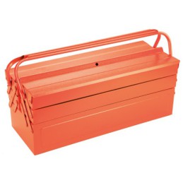 Caja Metálica Para Herramientas De 5 Bandejas ALYCO ORANGE - Caja herramientas metálica - Alyco Orange