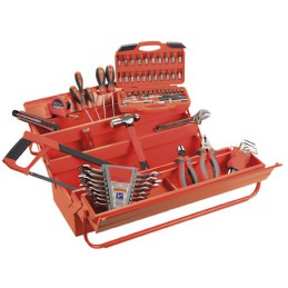 Caja herramientas con herramientas