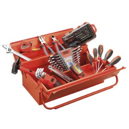 Caja herramientas con herramientas
