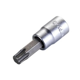 VASO 1/4" CON PUNTA TORX T6