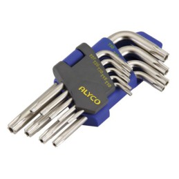 Juego llave torx inviolable