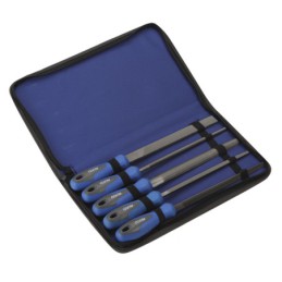Juego De 5 Limas Entrefinas En Bolsa De Nylon ALYCO - Juego limas - ALYCO