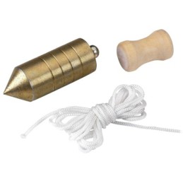 PLOMADA NUEZ MADERA 500 GR