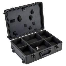 Maleta Trolley De Aluminio De 1 Bandeja Y Bolsa De Nylon ALYCO - Maletin herramientas metálica - ALYCO