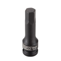 Llaves De Vaso De Impacto Con Punta Hexagonal De 1/2" ALYCO - Llave vaso impacto con punta 1-2" - ALYCO