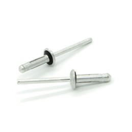 REMACHE TREBULB PLUS ALUMINIO-ALUMINIO CABEZA ALOMADA 6,3 X 23,4 - TREBULB PLUS - REMACHES TUDELA