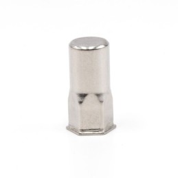 TUERCA REMACHABLE SEMI-HEXAGONAL FONDO CERRADO CABEZA REDUCIDA INOX A-2 M10 X 35,5 - SEMI-HEXAGONAL FONDO CERRADO - REMACHES TUD
