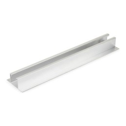 [CP PSA-A] Perfiles, uniones, guías y empalmes para estructura de apoyo. Perfil de aluminio con alas - [ISF-PU] Perfiles, unione