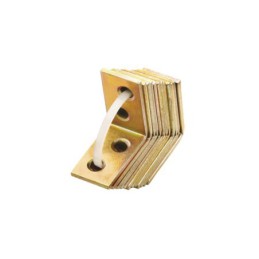 [CP SC-MX] Escuadras para unión de madera. Bicromatada para sillas en maxipack (10 uds) - [SC] Escuadras para unión de madera - 