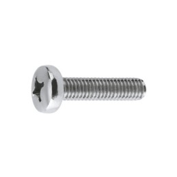 [CP DIN-7985] Tornillo rosca métrica con cabeza alomada PH, 4.8. Tornillo rosca métrica con cabeza alomada PH, 4.8. Zincado - [D