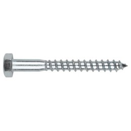 [CP DIN-571 A2] Tornillo con rosca para madera y aglomerado. Cabeza hexagonal. Inoxidable A2 - [DIN-571] Tornillo con rosca para