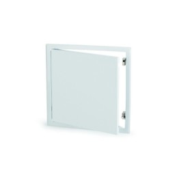 [CP TR-BL] Trampillas de resgitro para placa de yeso laminado. Lacada blanca (RAL 9016) - [TR] Trampillas de resgitro para placa