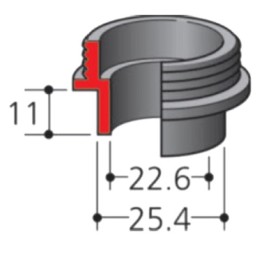 321812-1 Adaptador de guía...