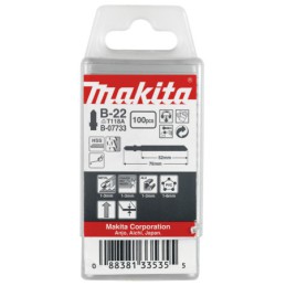 B-07733 Conjunto de sierras de calar B-22 100pcs - Metal - MAKITA