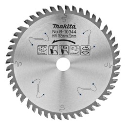 B-10344 Disco HM 165/20/48D Corian - Hojas de sierra de incision - MAKITA