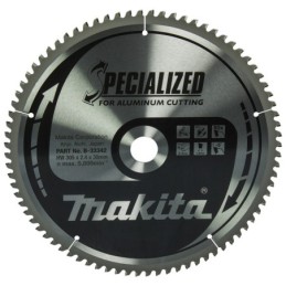 B-33342 Disco HM 305/30/80D Aluminio - Cuchillas para aluminio - MAKITA