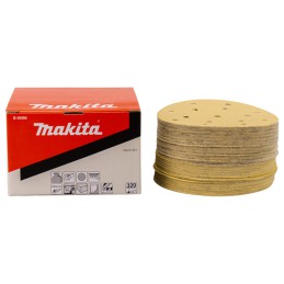 Discos abrasivos 150 mm, 15 agujeros, madera y metal