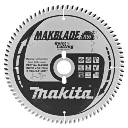 B-42640 Disco HM 250/30/80D Makblade plus - Cuchillas para laminado - MAKITA