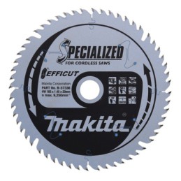 B-57336 Disco 165/20/56D TCT Madera Efficut - Cuchillas Para Madera - MDF - MAKITA