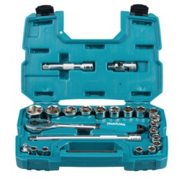 B-65589 Set llave de carraca y vasos (23 pcs) 1/2" - Llaves - MAKITA