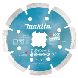 E-02060 Disco de diamante segmentado X-LOCK 115 mm - X-LOCK - MAKITA