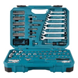 E-06616 Maletín de accesorios herramienta manual 120 piezas - Juegos de brocas para taladrar y fijar - MAKITA