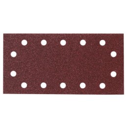 Papel de lija 115 x 280 mm, preperforado