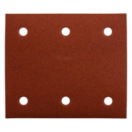 P-33146 Lija de velcro perforada G180 Especial Pintura 10pcs - Papel de lija 114 x 102 mm, madera y metal - MAKITA