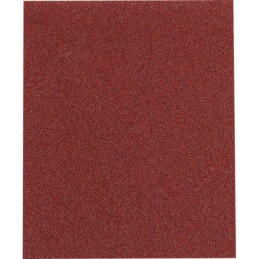 P-36407 Lija sin perforar G80 10pcs - Papel de lija 114 x 140 mm, madera y metal - MAKITA
