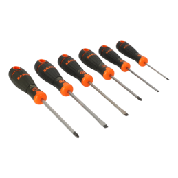 Destornilladores BahcoFit con mango bi-material