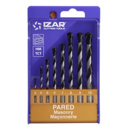 JUEGO BROCAS PARED 8-UDS. -...